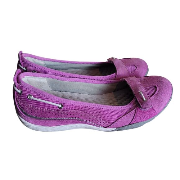 Clark's Privo Pink Slip On Shoes Women's Size 8.5 Comfort Flats Casual Outdoor - Picture 1 of 9